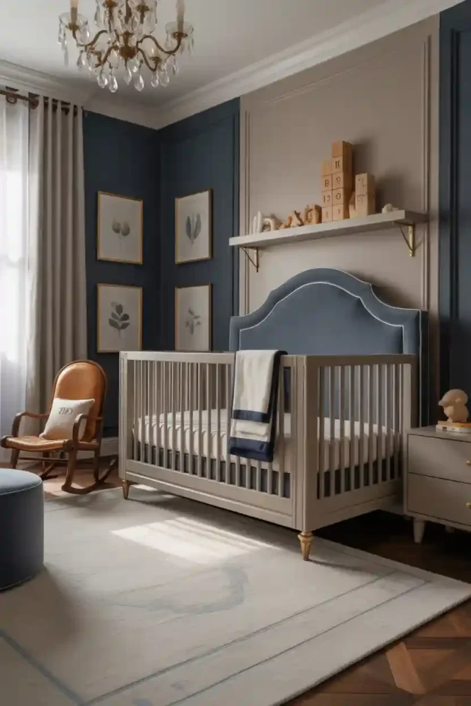 Luxury Elegant Boys Nursery