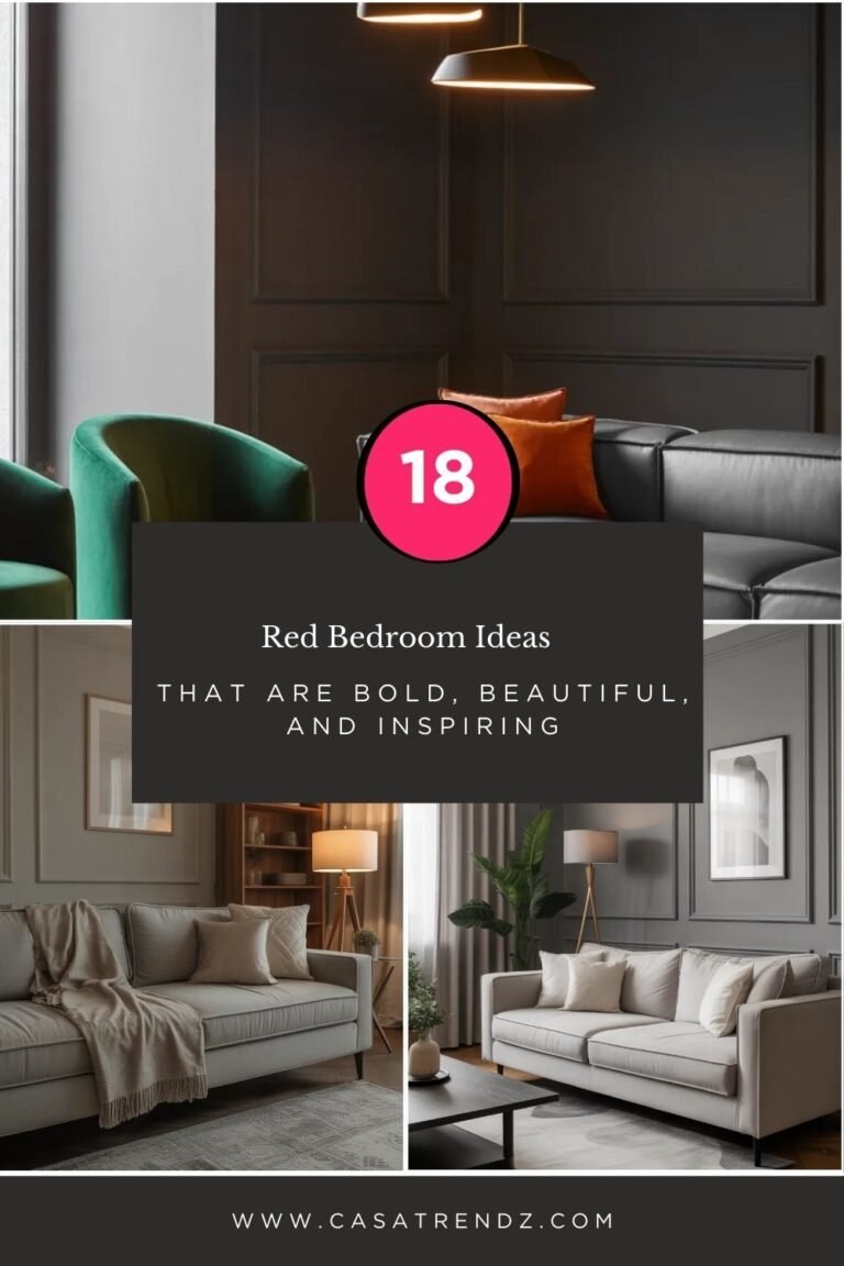 18 Red Bedroom Ideas That Are Bold, Beautiful, and Inspiring