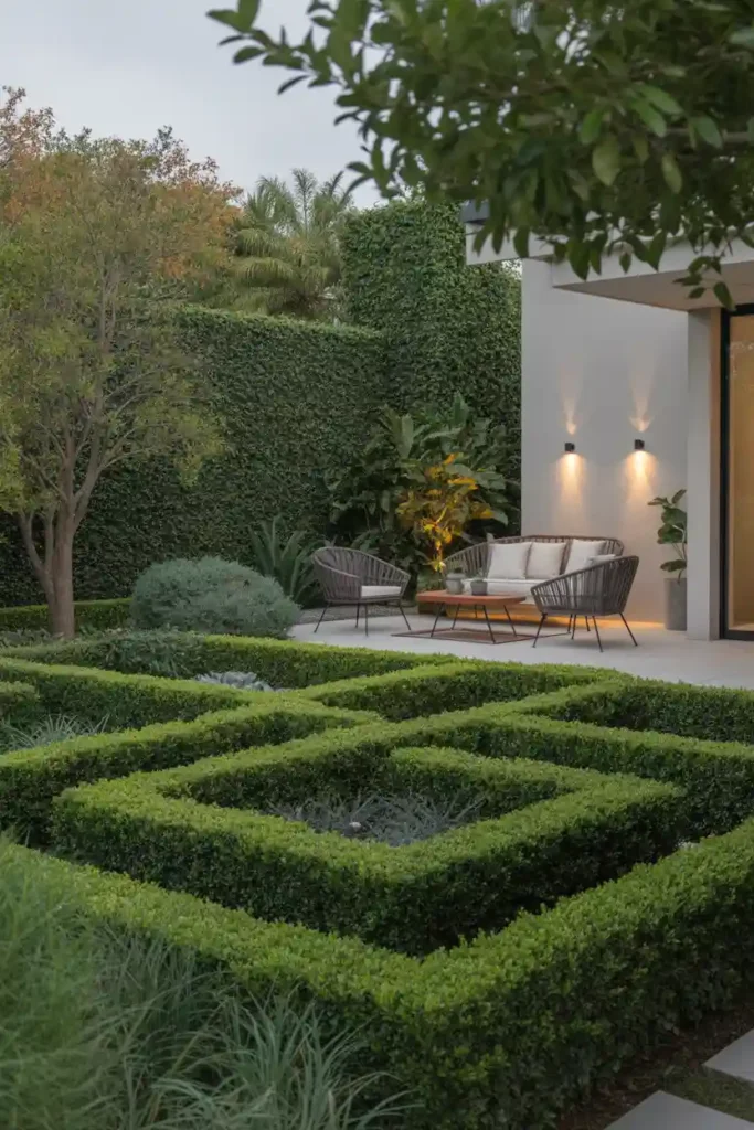 Boxwood for Elegant Structure