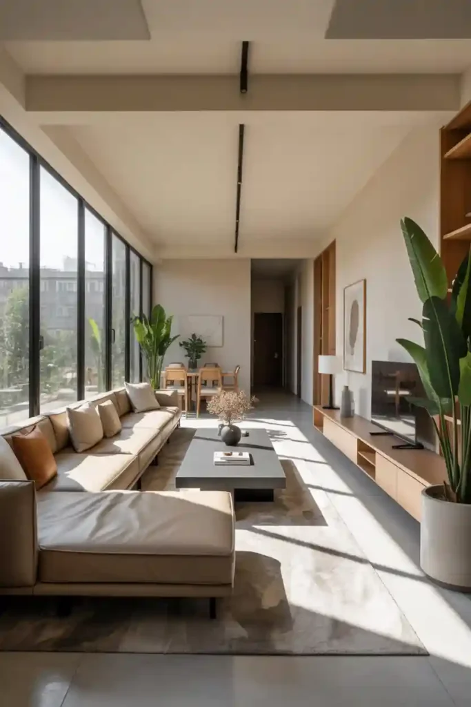 Centered Furniture Arrangement