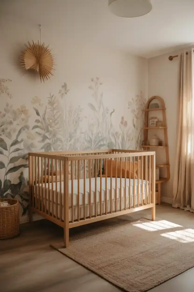 Floral Garden-Themed Nursery