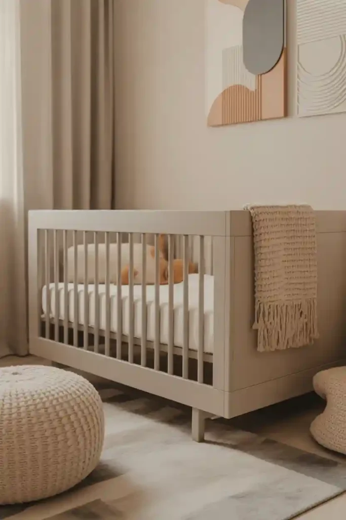 Modern Minimalist Boys Nursery