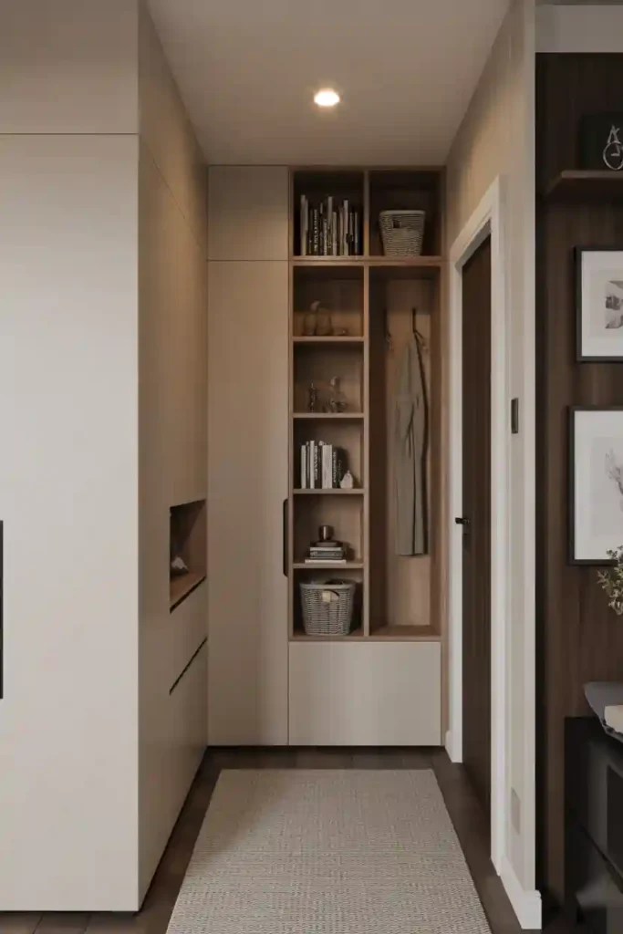 Narrow Hallway Storage Solutions