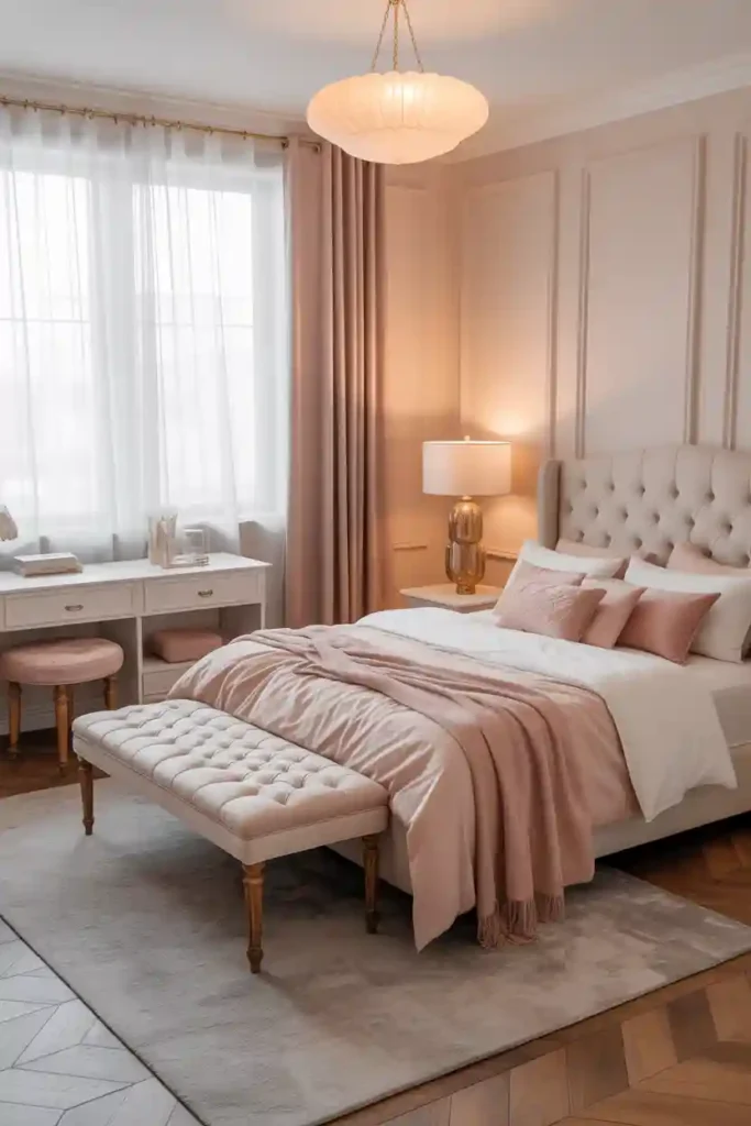 Soft Blush and Cream Palette