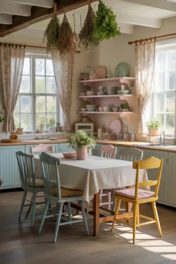 Add Floral Patterns and Soft Textiles