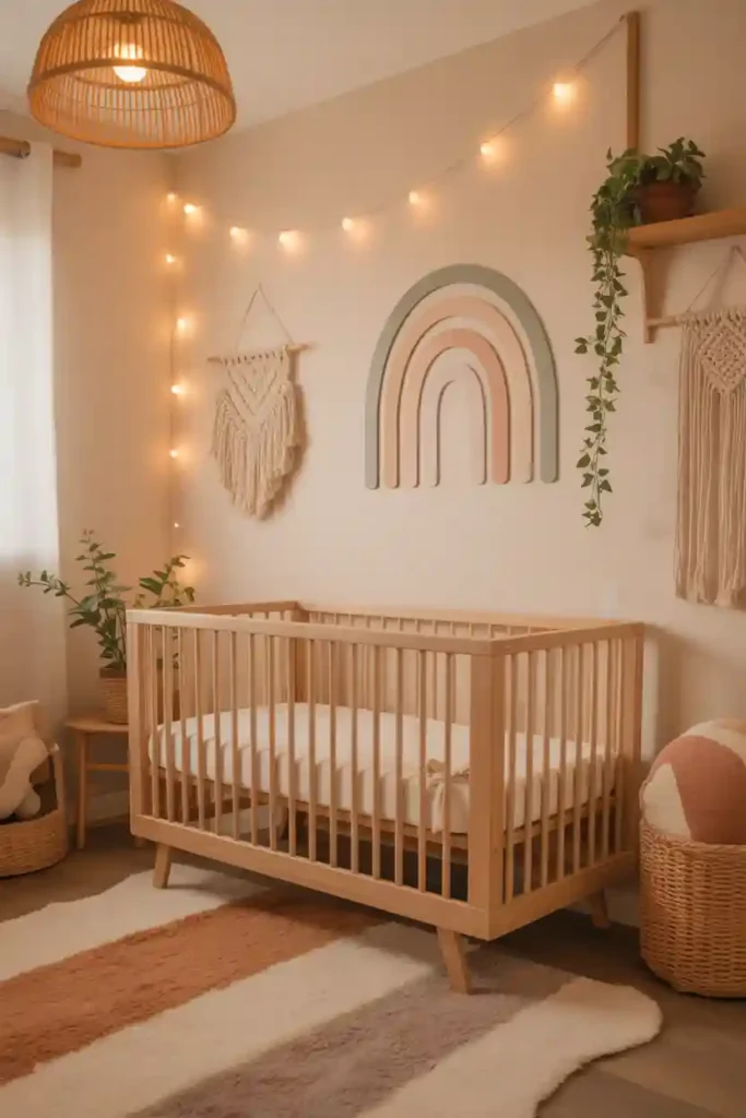 Boho Rainbow Nursery
