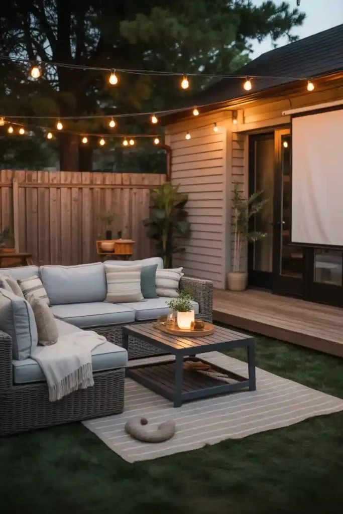 Cozy Lounge-Style Seating Area