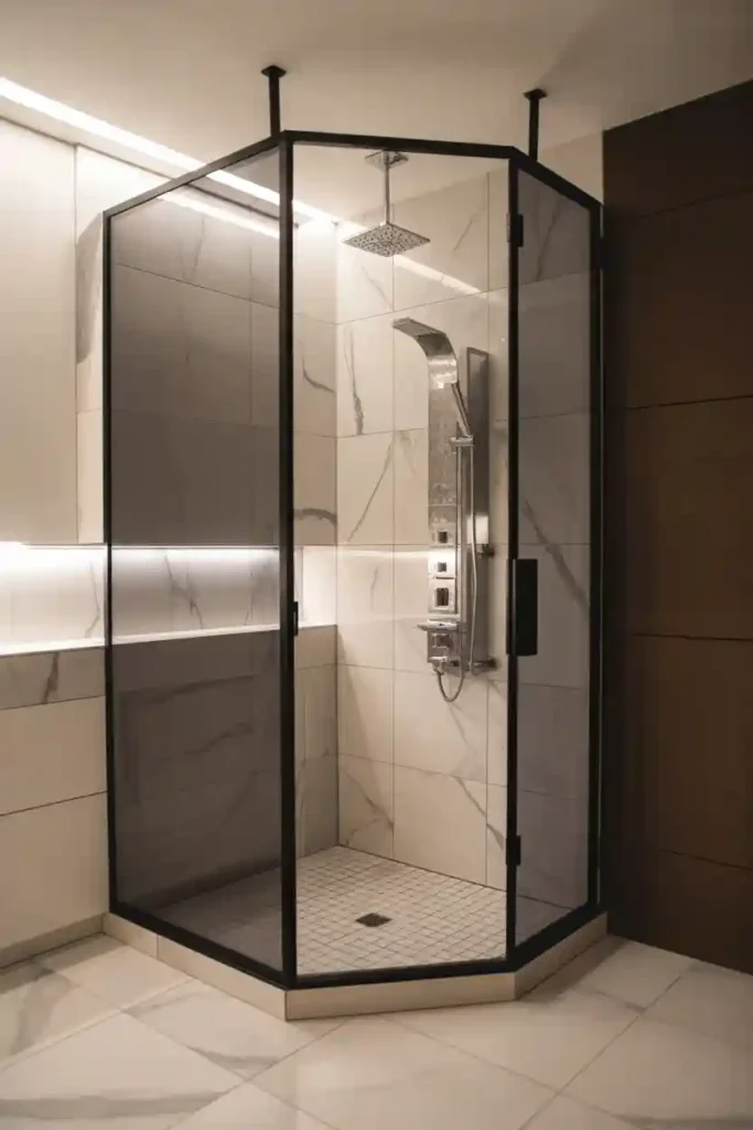 Floor-to-Ceiling Statement Tiles