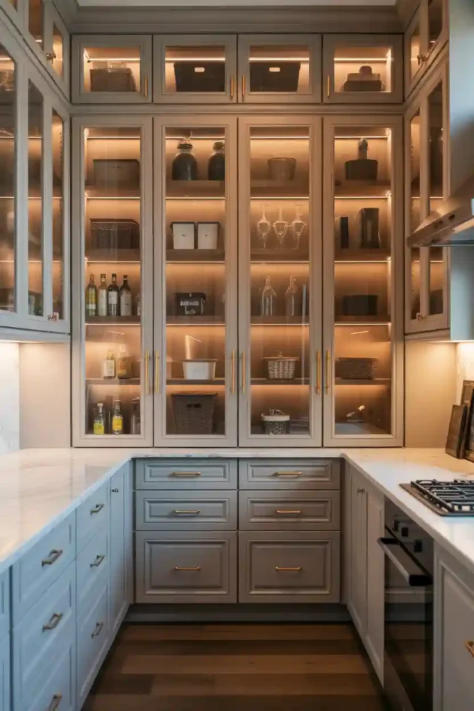 Glass-Front Display Cabinets