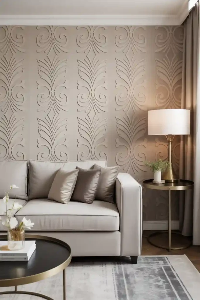Wallpaper with Subtle Pattern