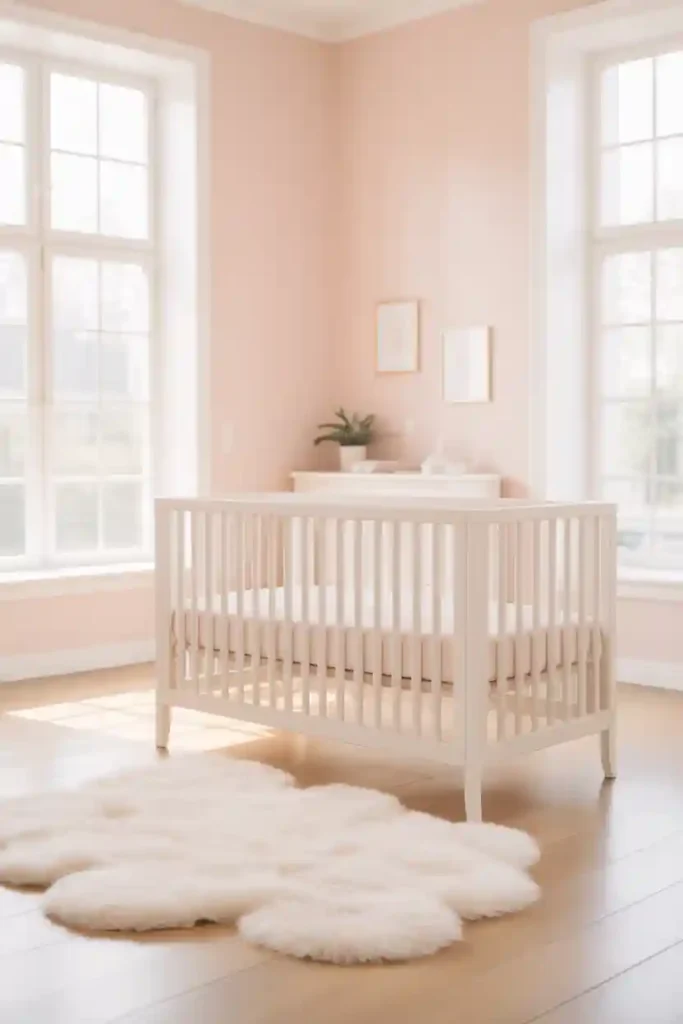 Classic Pink & White Nursery