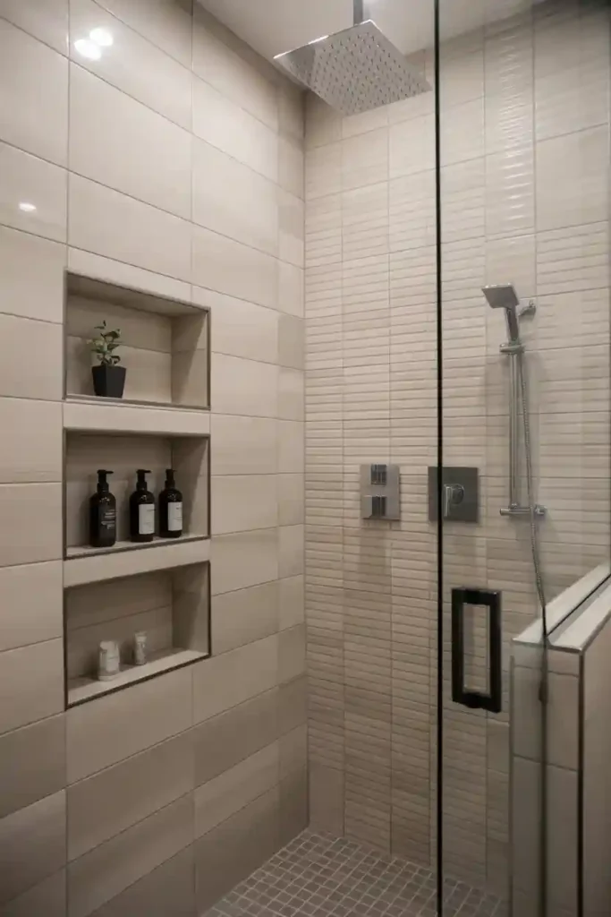 Built-In Shower Niches