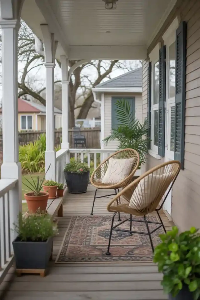 Create a Welcoming Front Porch Setup