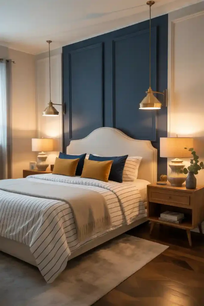 Guest Room with Accent Wall