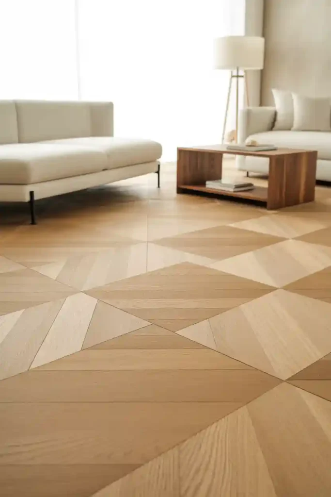 Herringbone Wood Flooring