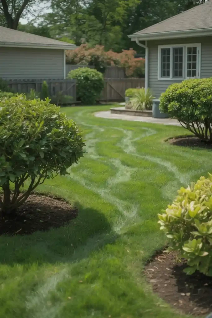 Keep Grass Trimmed and Landscaping Neat