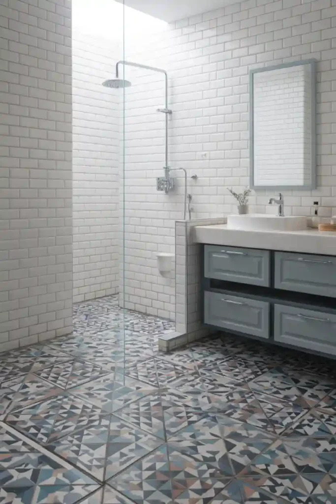 Patterned Mosaic Tiles