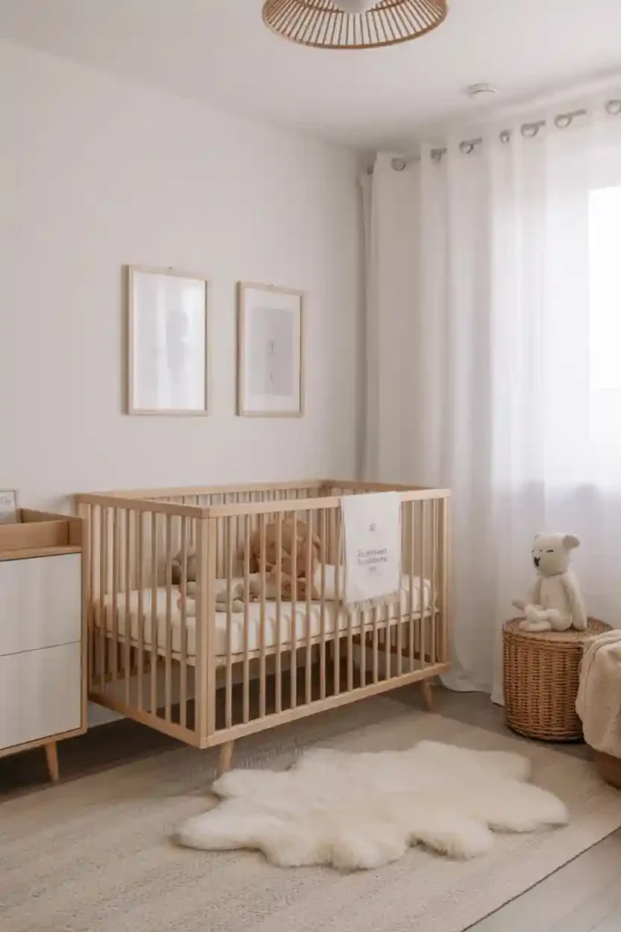 Scandinavian-Inspired Cozy Nursery