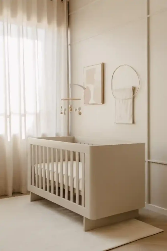 Modern Minimalist Nursery