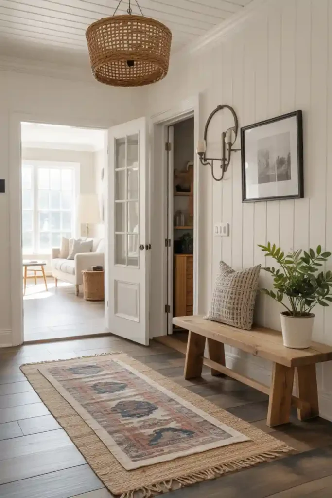 Neutral Layered Rugs