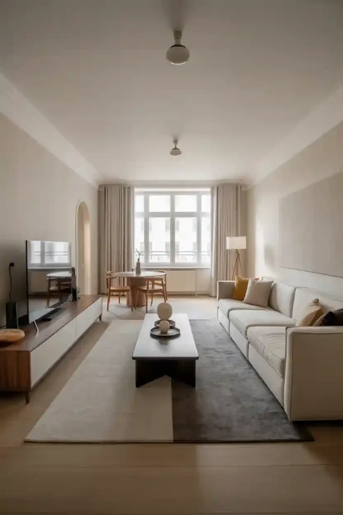 Open Concept Divider Layout