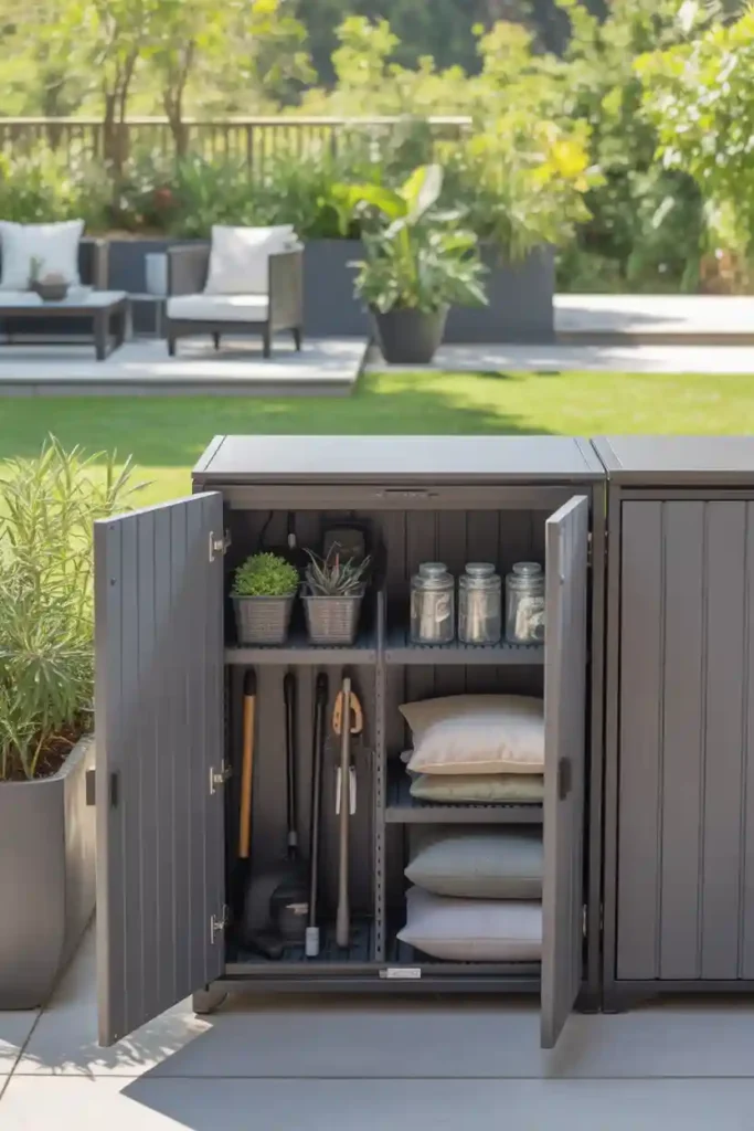 Outdoor Cabinet with Doors