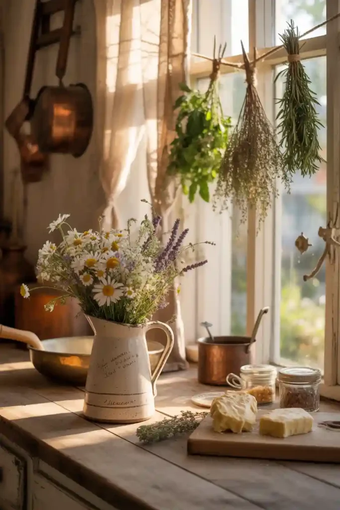 Add Fresh or Dried Flowers