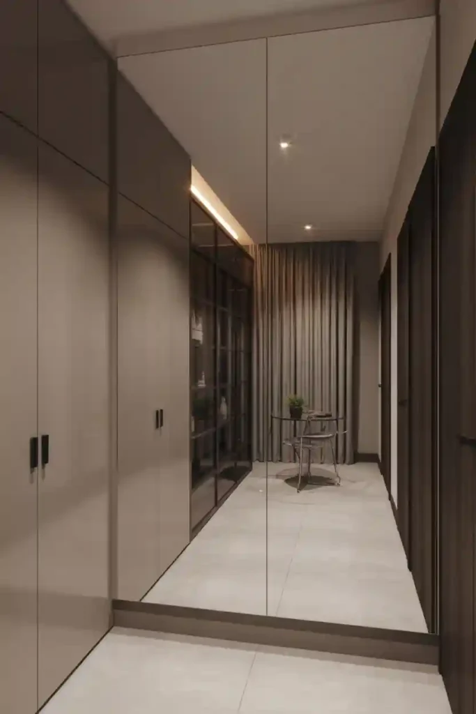 Mirror Walls to Expand Space