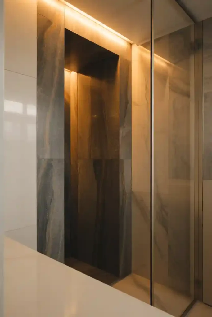 Natural Stone Shower Walls
