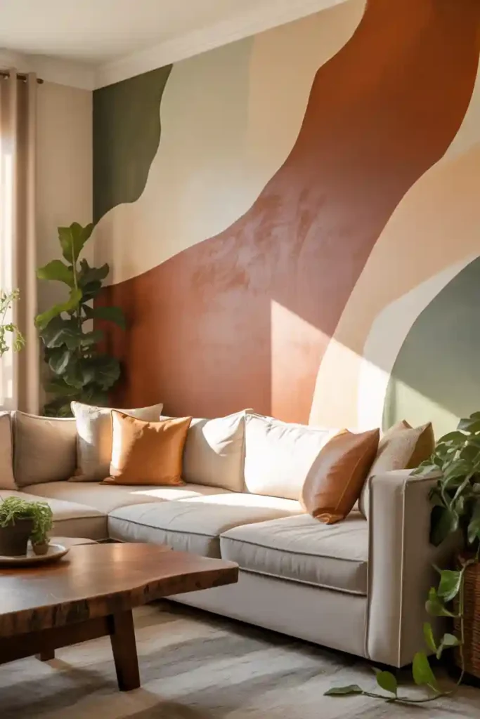 . Opt for Earth-Toned Artwork