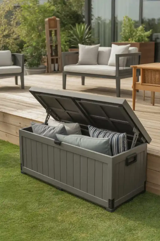 Store Cushions When Not in Use