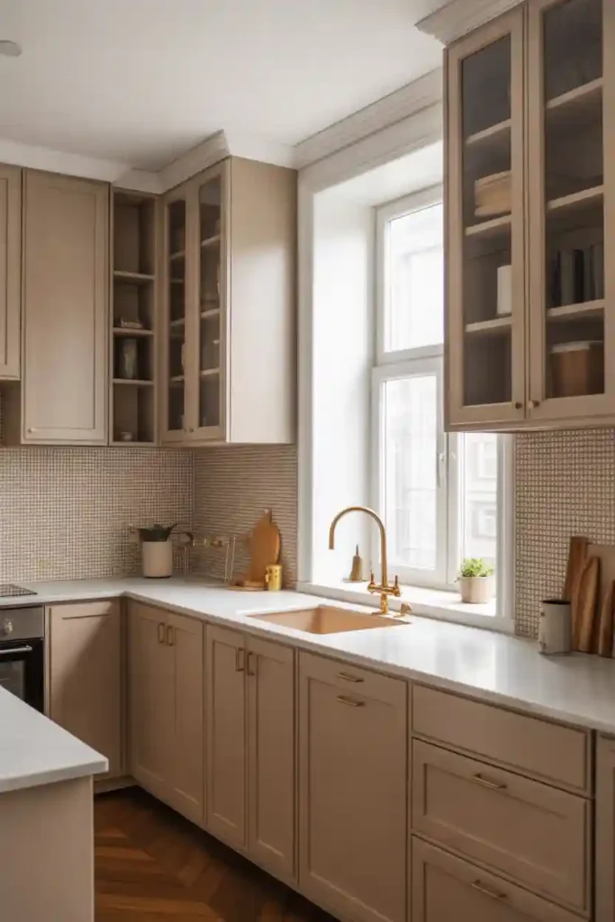 Matte Finish Cabinets for Subtle Sophistication