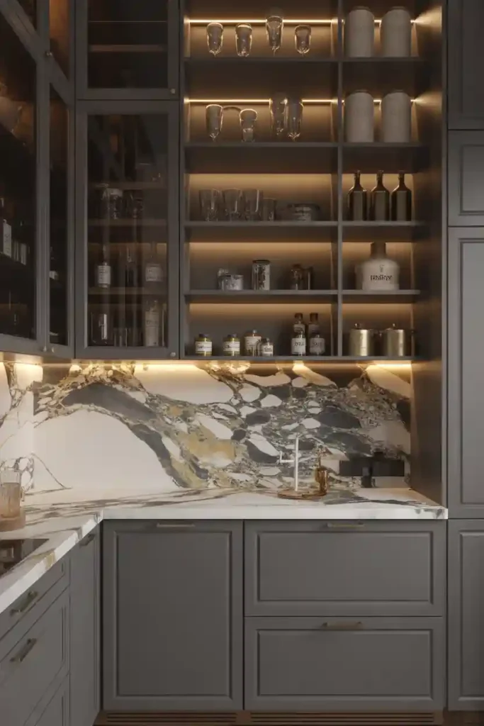  Statement Backsplash Feature