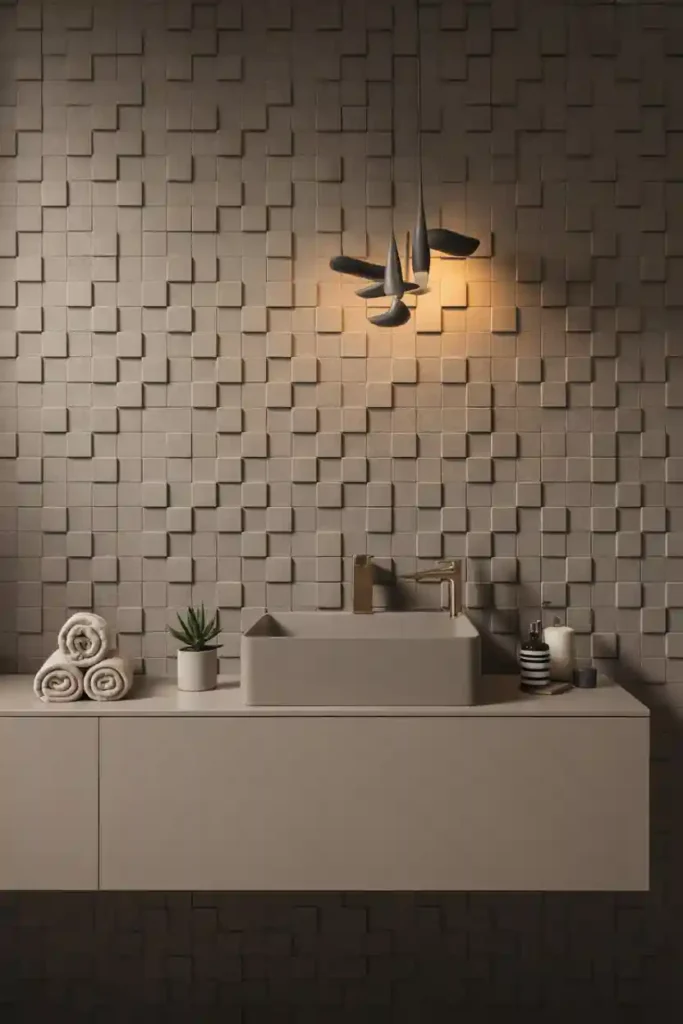 Textured Accent Wall Tiles