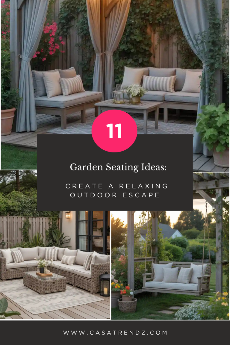 _Garden Seating Ideas