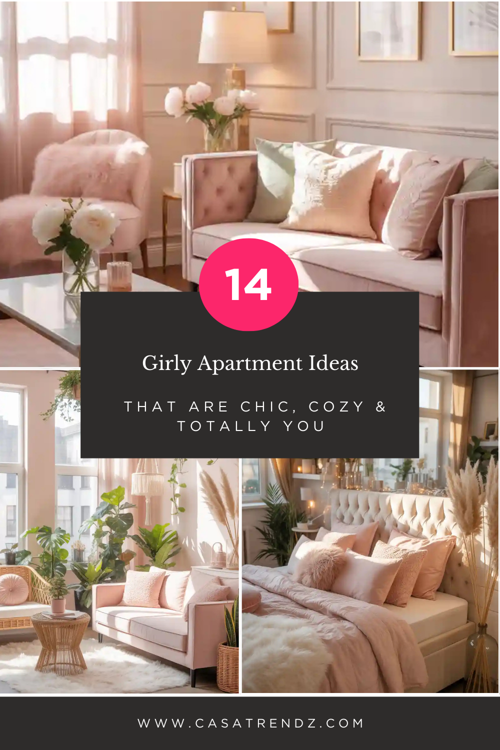 Girly Apartment Idea