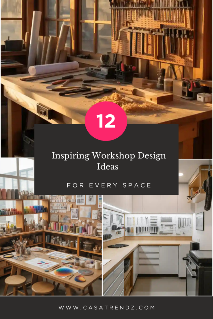 12 Inspiring Workshop Design Ideas for Every Space Inspiring Workshop ...