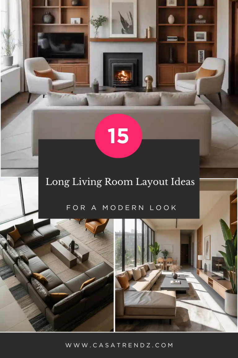 Long Living Room Layout Ideas
