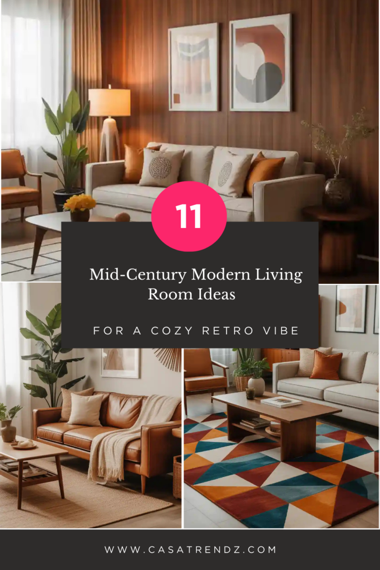 _Mid-Century Modern Living Room Ideas
