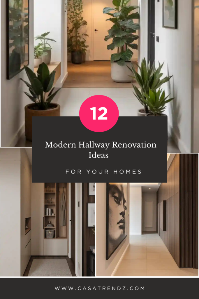 12 Modern Hallway Renovation Ideas for Your Homes Modern Hallway ...