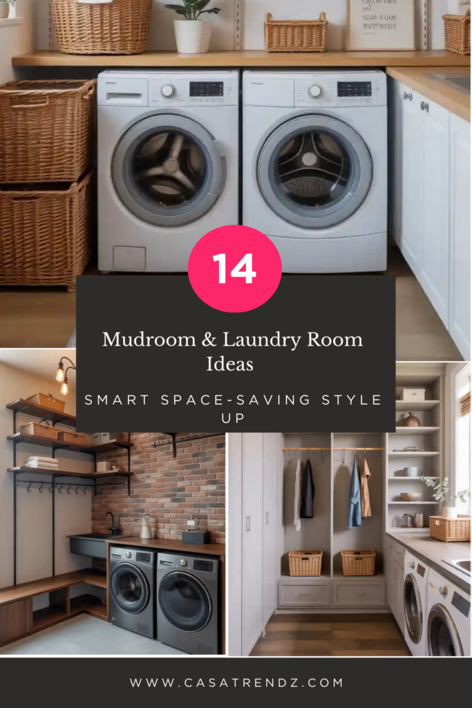 14 Mudroom & Laundry Room Ideas: Smart Space-Saving Style Up Mudroom ...
