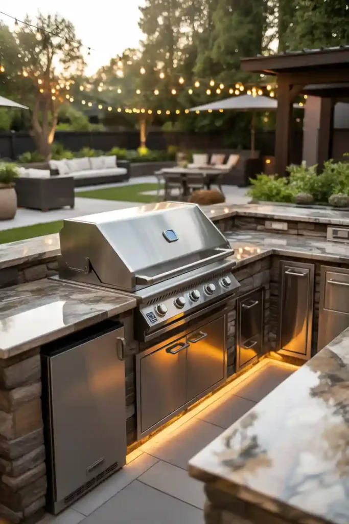 Built-In Grill Station