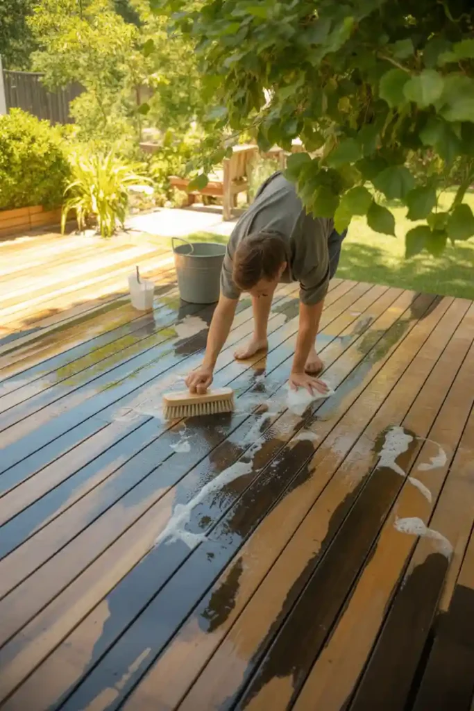 . Deep Clean Your Deck Regularly