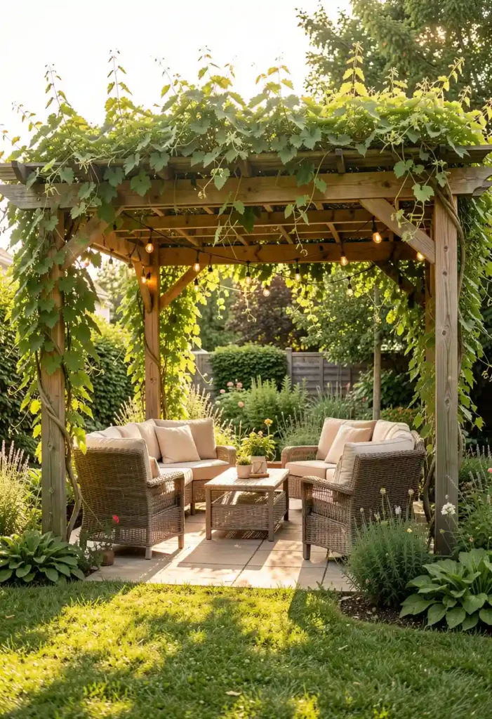 Install a Classic Wooden Pergola