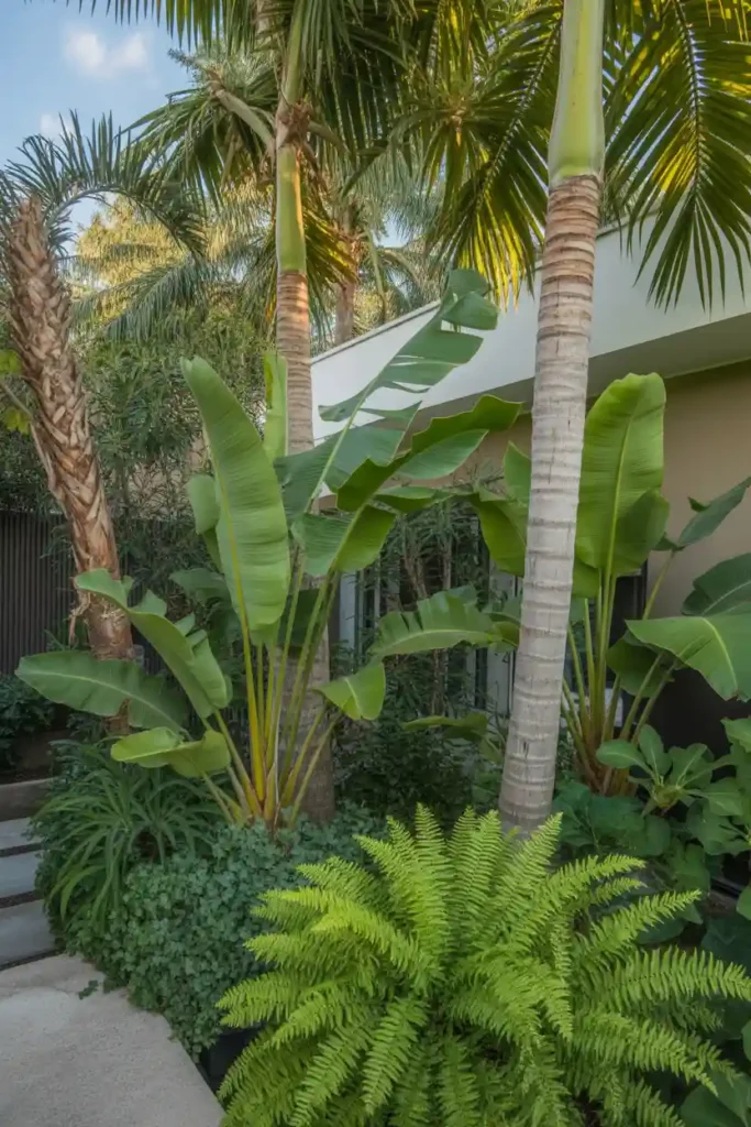 Layered Lush Greenery for Depth