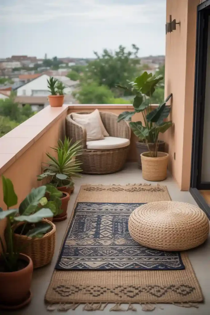 Layered Outdoor Rugs