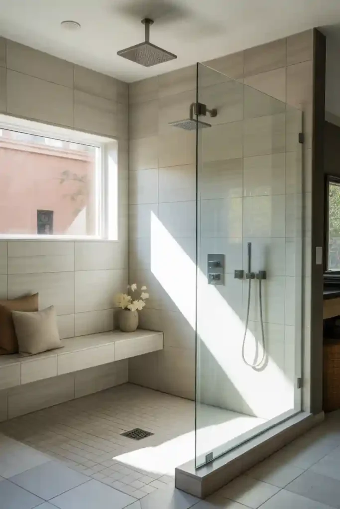 Spa-Inspired Walk-In Showers