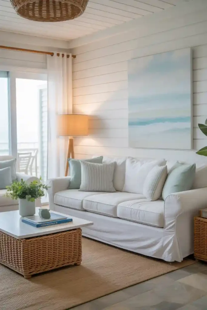Use a Soft Coastal Color Palette