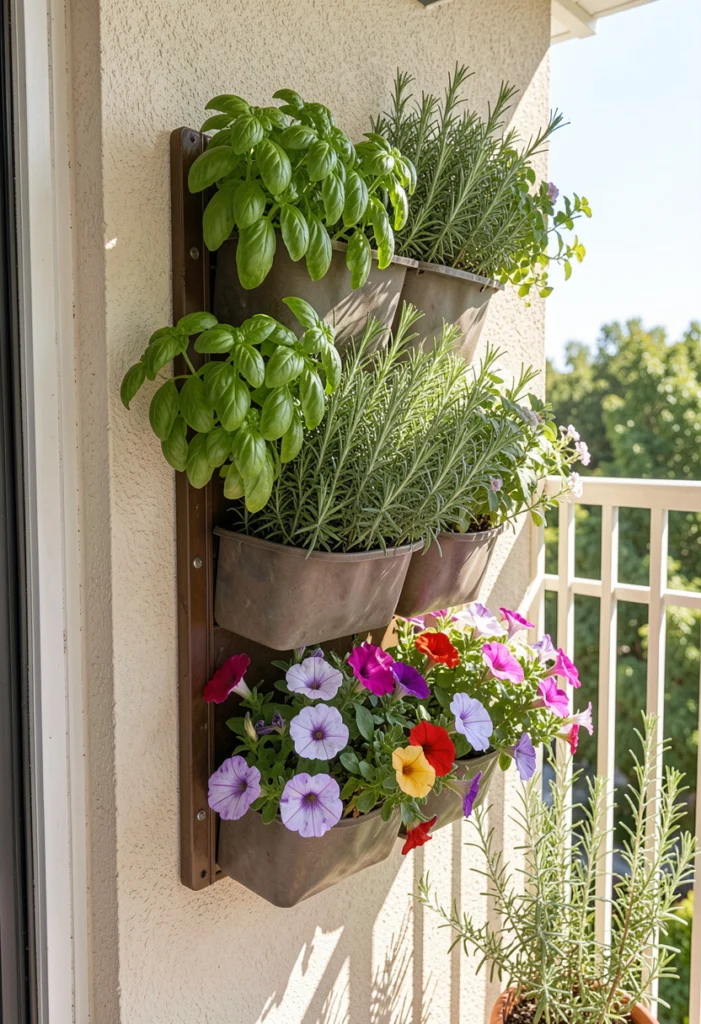 . Wall-Mounted Planter Panels