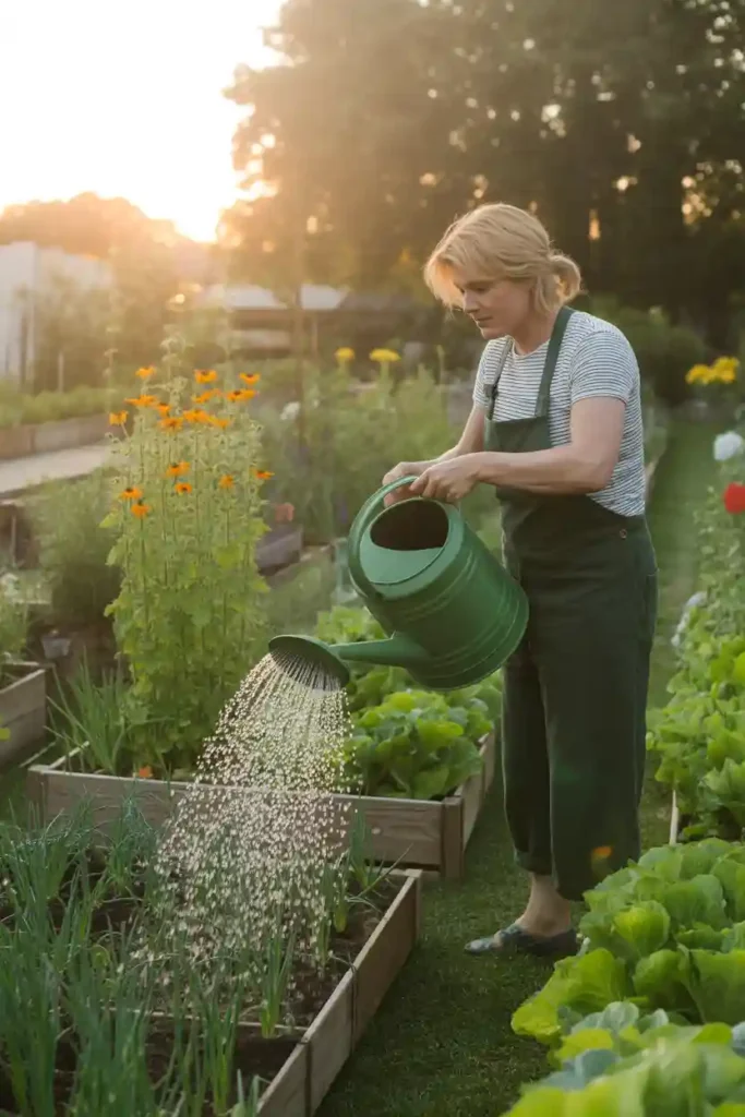 Water Your Garden Early in the Morning